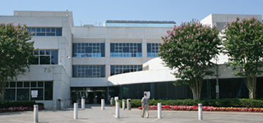 Front Entrance of the Gwinnett County Justice and Adminstrative Building
